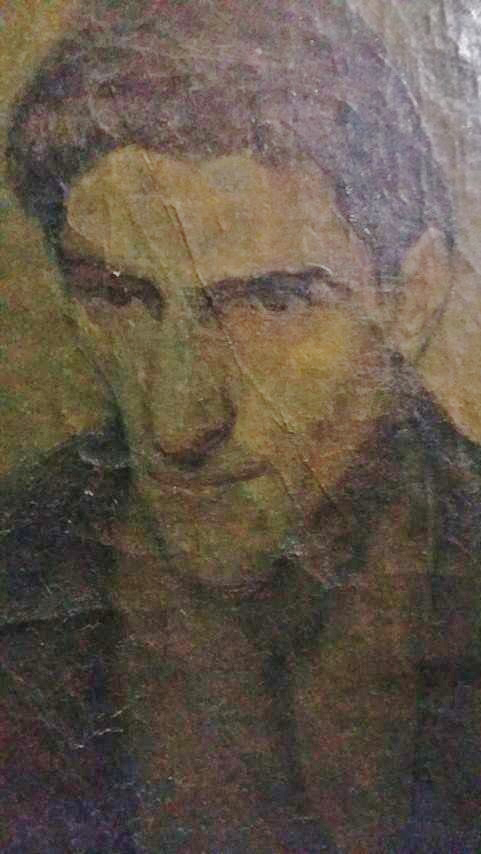 Detail portret van een joodse man (De Jood) van Cornelis Koning